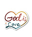 樂菓子文創 (CCLM) 聖經話語防水貼紙：God is Love