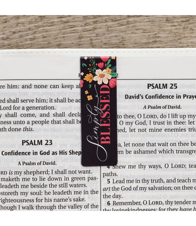 Simply Blessed Magnetic Bookmark Set