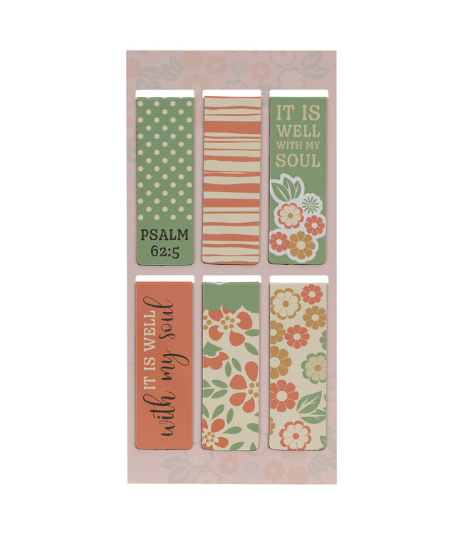 It Is Well With My Soul Magnetic Bookmark Set