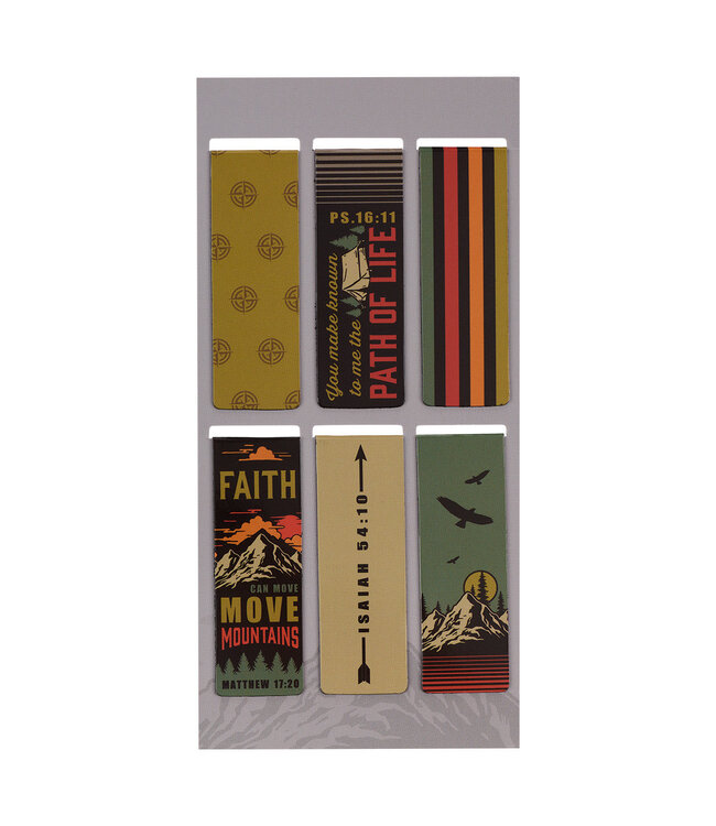 Path of Life Magnetic Bookmark Set - Psalm 16:11 - Set Of 6