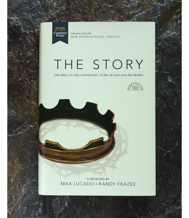NIV, The Story, Hardcover, Comfort Print: The Bible as One Continuing Story of God and His People
