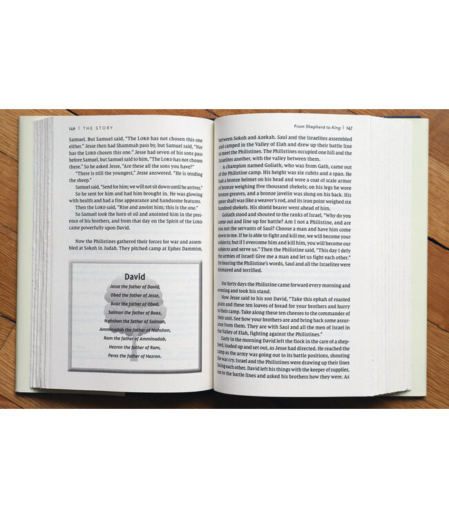 NIV, The Story, Hardcover, Comfort Print: The Bible as One Continuing Story of God and His People