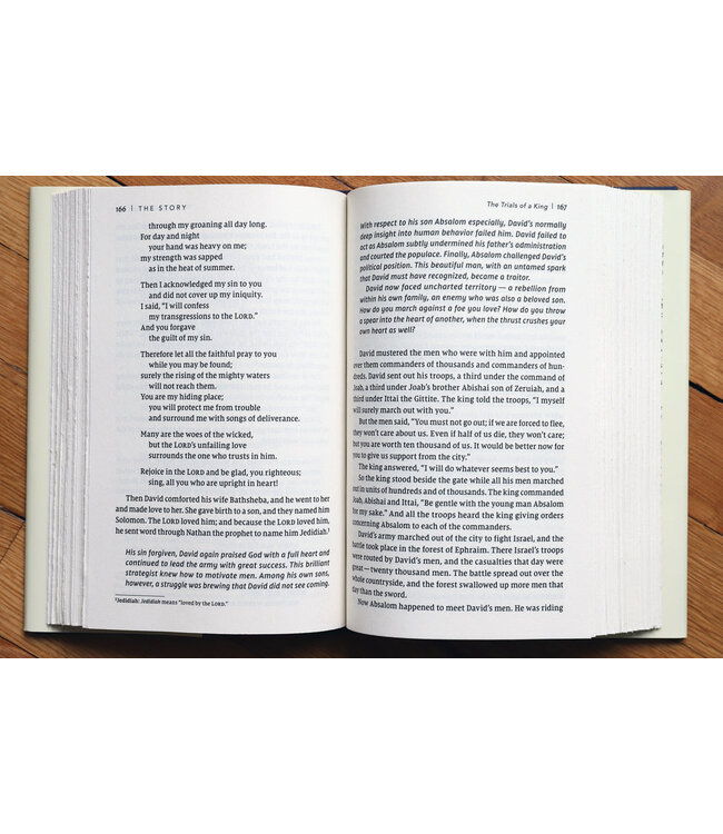 NIV, The Story, Hardcover, Comfort Print: The Bible as One Continuing Story of God and His People