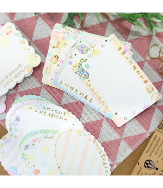 四季紙品禮品 Season Paper & Gift 經文造型彩名卡/傳情小卡 - 海豚