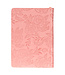 Strength and Dignity Peach Pink Faux Leather Classic Journal with Zipper Closure - Proverbs 31:25 | 仿皮拉鍊封口日記本