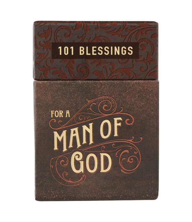101 Blessings for a Man of God Box of Blessings