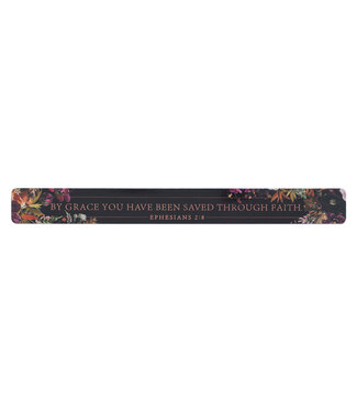 Christian Art Gifts By Grace You Have Been Saved Magnetic Strip - Ephesians 2:8