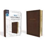 Zondervan NIV Holy Bible/Soft Touch Edition (Comfort Print)-Brown LeatherSoft