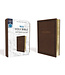 NIV Holy Bible/Soft Touch Edition (Comfort Print)-Brown LeatherSoft