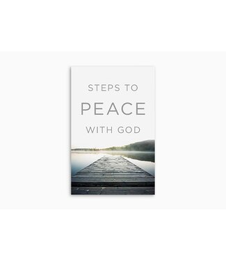 Crossway Steps to Peace with God - tracts (25-pack)