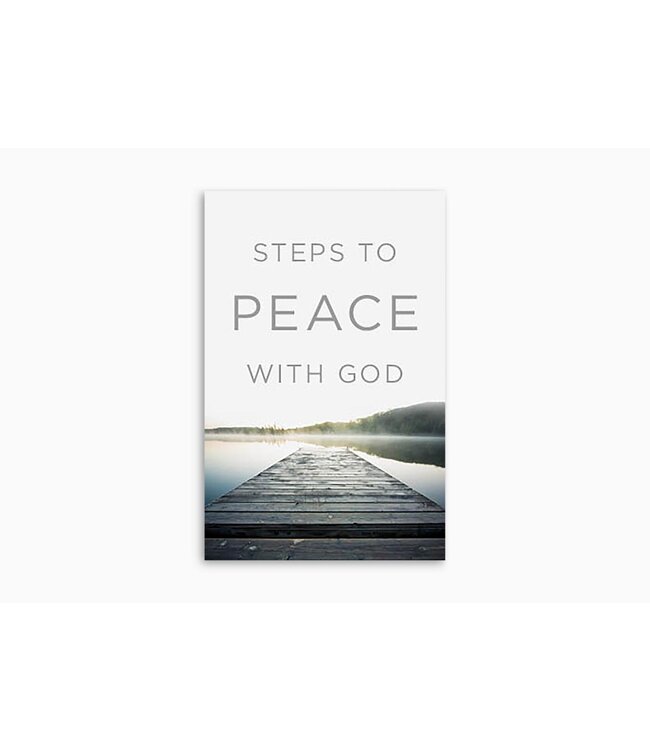 Steps to Peace with God - tracts (25-pack)