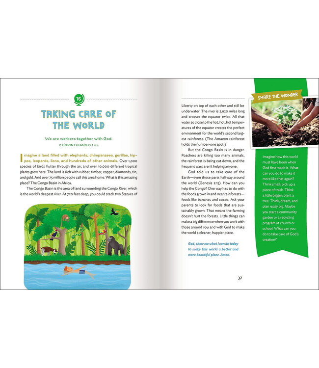 The Wonder of Creation: 100 More Devotions About God and Science