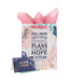 Christian Art Gifts I Know the Plans Large Portrait Gift Bag with Card Set - Jeremiah 29:11