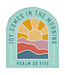 Christian Art Gifts Joy Comes in the Morning Magnet - Psalm 30:5