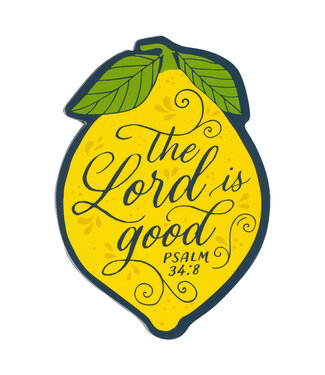 Christian Art Gifts The Lord is Good Magnet - Psalm 34:8