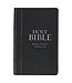 Black Faux Leather King James Version Deluxe Gift Bible with Thumb Index