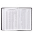 Black Faux Leather King James Version Deluxe Gift Bible with Thumb Index