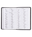 Black Faux Leather King James Version Deluxe Gift Bible with Thumb Index