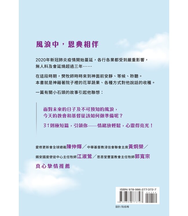 神所投擲的小石子：給在困難中的31則生活處方