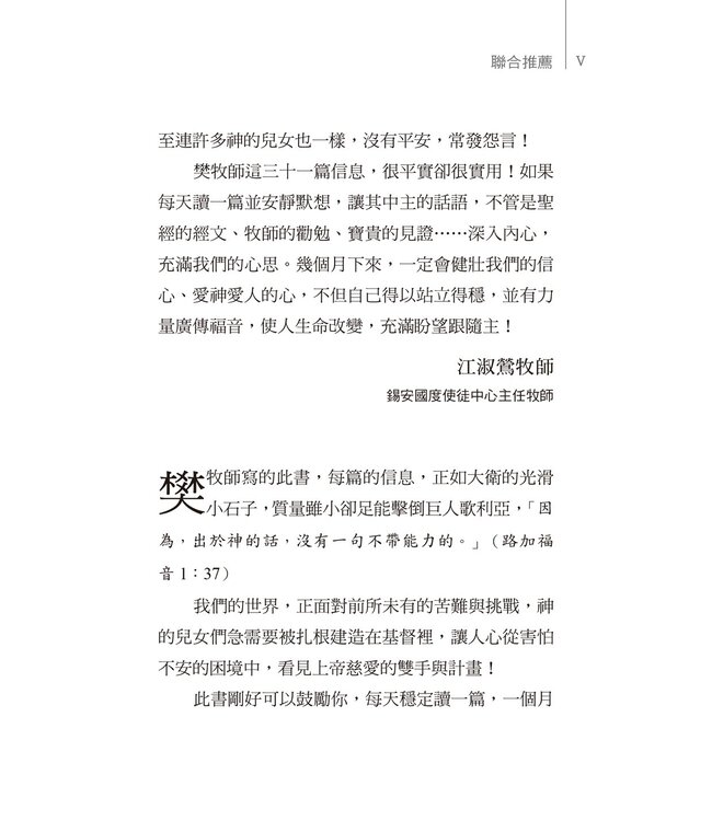 神所投擲的小石子：給在困難中的31則生活處方