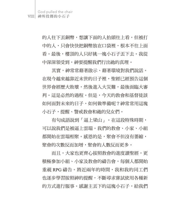 神所投擲的小石子：給在困難中的31則生活處方