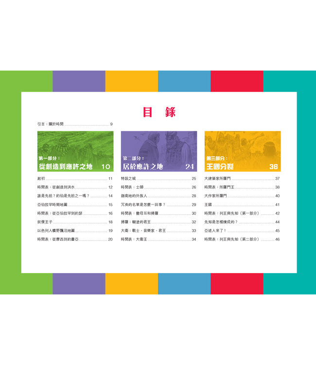 聖經歷史時間表：圖看神在聖經歷史中的工作 | God's Timeline: The Big Book of Church History