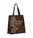 Everything Through Christ Fluted Iris Shopping Tote Bag - Philippians 4:13 （帆布購物袋 - 腓立比書4:13）