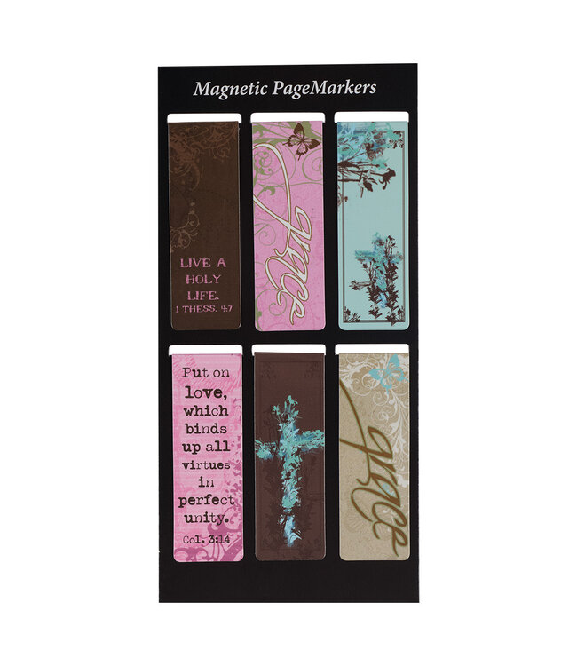 Grace - Magnetic Bookmark Set | Grace - Magnetic Bookmark Set | 恩典 - 磁性書籤套裝