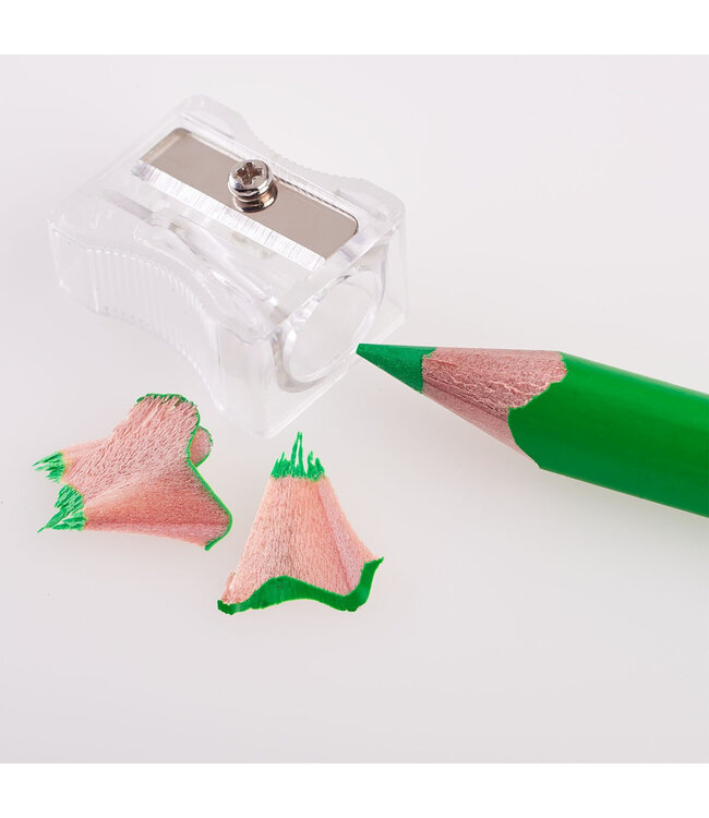 4 Piece Assorted Colors Jumbo Dry Highlighter Bible Markers with Sharpener | 4支混合顏色的大號乾式螢光筆聖經標記筆，附削尖器