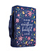 He Has Made Everything Beautiful Navy Floral Value Bible Cover - Ecclesiastes 3:11 | 藍色花卉實惠型聖經套 - 傳道書 3:11