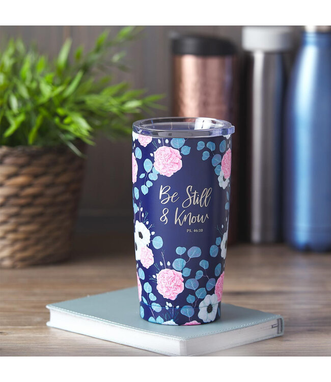 Be Still & Know Stainless Steel Mug - Psalm 46:10 | 不鏽鋼隨行杯 - 詩篇 46:10