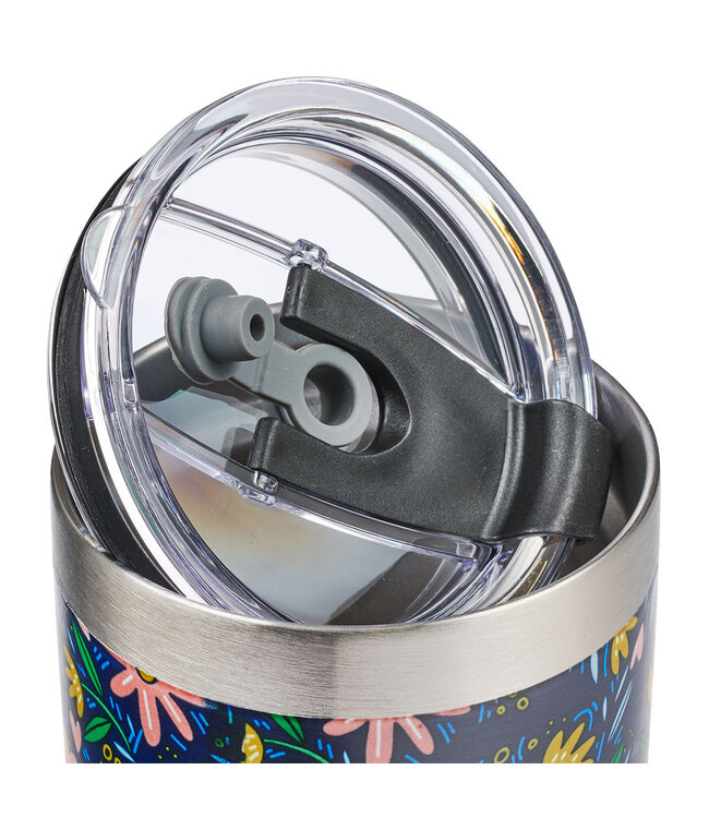 Everything Beautiful Stainless Steel Travel Mug with Reusable Stainless Steel Straw - Ecclesiastes 3:11 | "Everything Beautiful" 不鏽鋼旅行杯附可重複使用的不鏽鋼吸管 - 傳道書 3:11