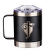 Trust in the LORD Black Camp-style Stainless Steel Mug - Proverbs 3:5 | 「信靠耶和華」黑色露營風不鏽鋼杯 - 箴言 3:5