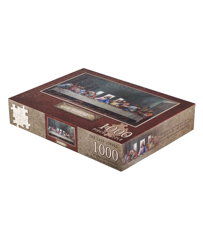 The Last Supper 1000-piece Jigsaw Puzzle | 《最後晚餐》1000塊拼圖