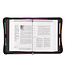 Blessed Purple Butterfly Blessings Faux Leather Fashion Bible Cover - Jeremiah 17:7 時尚仿皮聖經套
