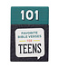 Christian Art Gifts 101 Favorite Bible Verses for Teens Teal and Blue Box of Blessings | 祝福金句卡