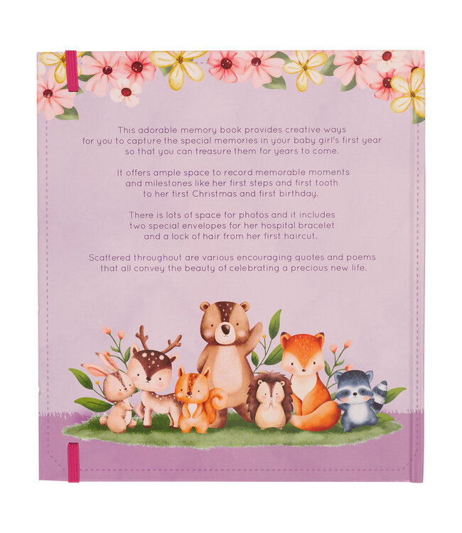 My First Year Hardcover Memory Book for Baby Girls | 《我的第一年》寶寶紀念精裝本（女寶寶版）