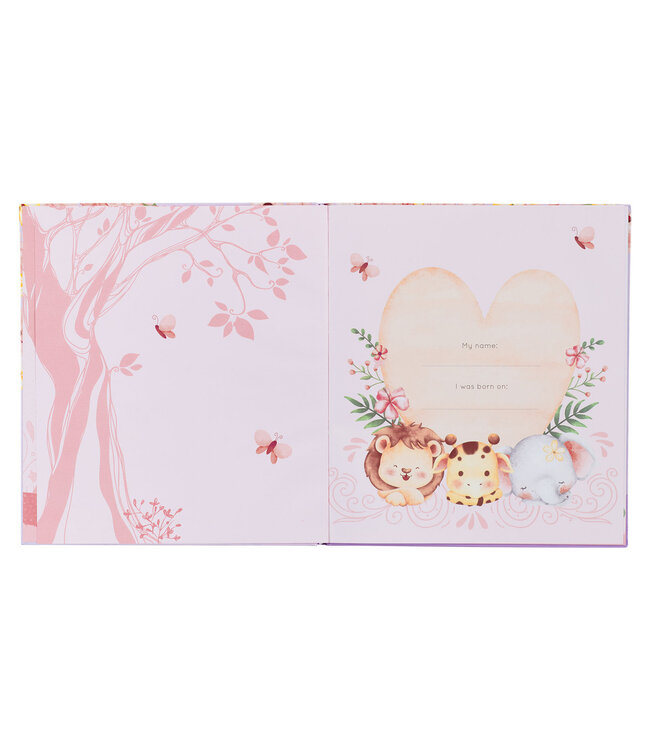 My First Year Hardcover Memory Book for Baby Girls | 《我的第一年》寶寶紀念精裝本（女寶寶版）