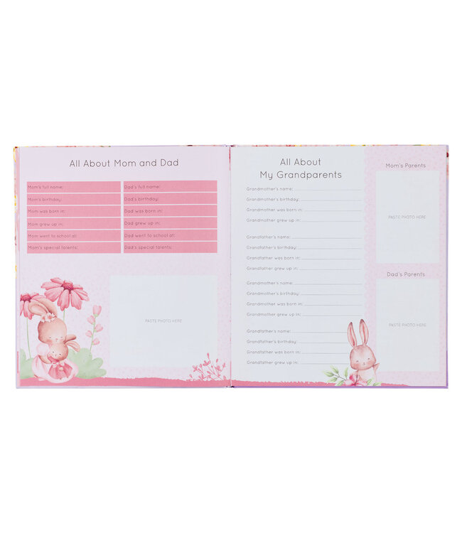 My First Year Hardcover Memory Book for Baby Girls | 《我的第一年》寶寶紀念精裝本（女寶寶版）