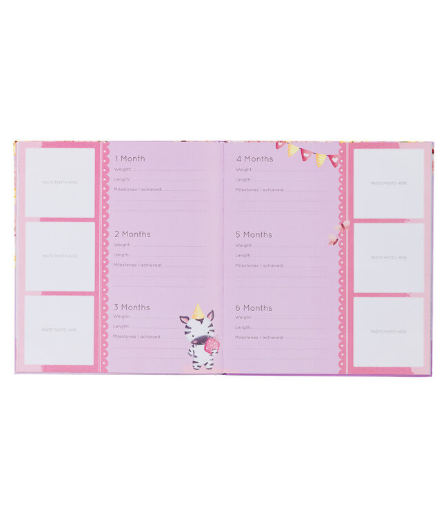 My First Year Hardcover Memory Book for Baby Girls | 《我的第一年》寶寶紀念精裝本（女寶寶版）