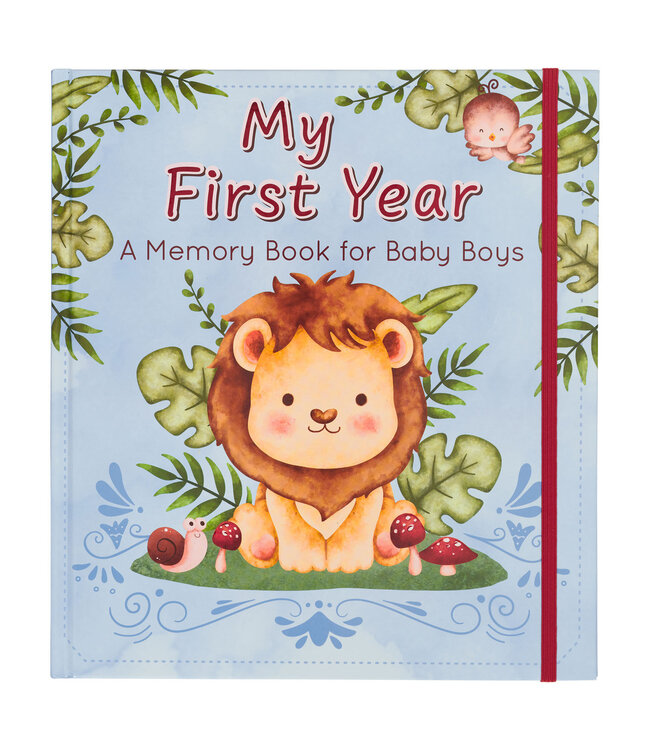 My First Year Hardcover Memory Book for Baby Boys | 《我的第一年》寶寶紀念精裝本（男寶寶版）