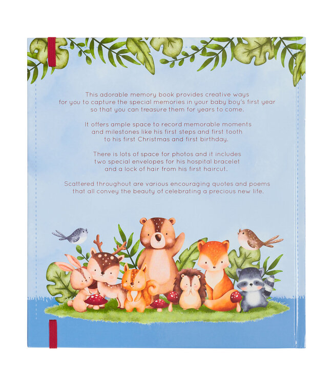 My First Year Hardcover Memory Book for Baby Boys | 《我的第一年》寶寶紀念精裝本（男寶寶版）