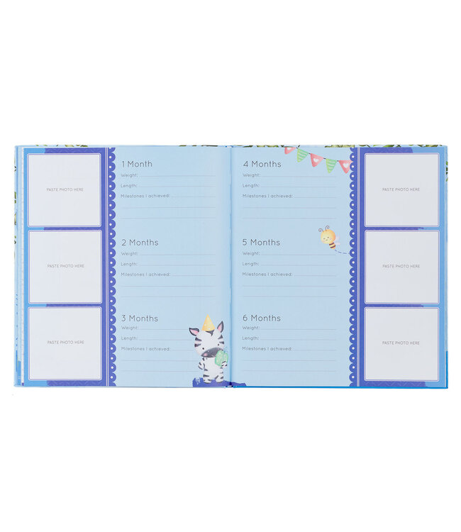 My First Year Hardcover Memory Book for Baby Boys | 《我的第一年》寶寶紀念精裝本（男寶寶版）