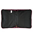 Walk by Faith Ruby Red Faux Leather Fashion Bible Cover - 2 Corinthians 5:7 | 時尚仿皮聖經套