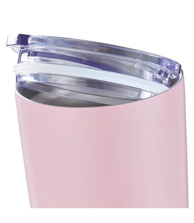 Trust in the Lord Pink Travel Mug - Proverbs 3:5 | 旅行馬克杯