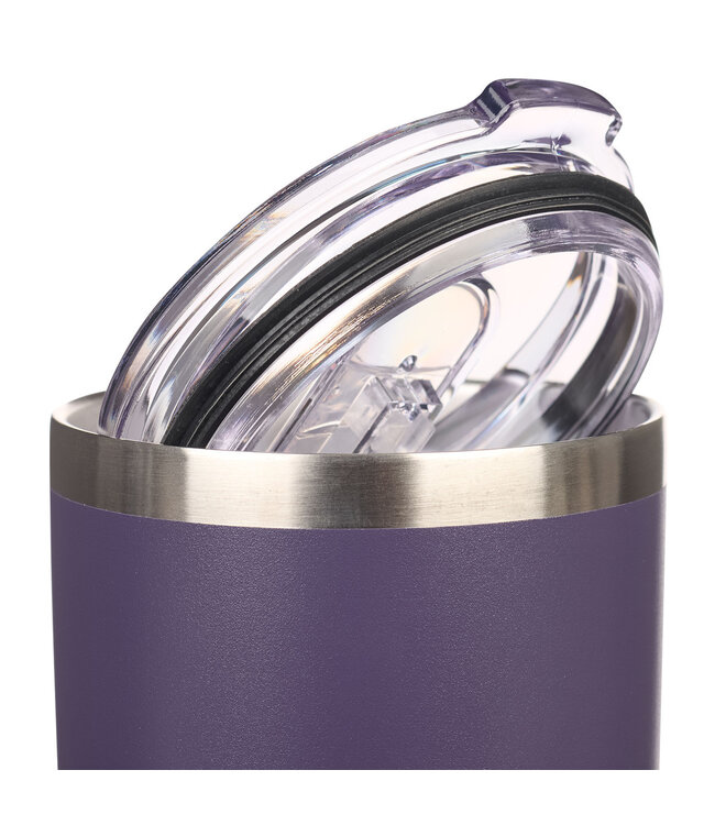 Be Still Purple Stainless Steel Mug - Psalm 46:10 | 紫色不鏽鋼馬克杯 - 詩篇 46:10