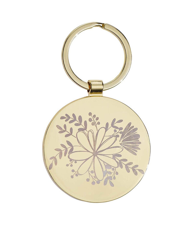 New Strength Metal Key Ring - Psalm 23:3 | 金屬鑰匙圈 - 詩篇 23:3