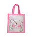 Christian Art Gifts Believe Pink Butterfly Shopping Bag | 粉紅色蝴蝶購物袋