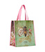 Faith Bee Green Non-Woven Coated Tote Bag - Romans 5:1 | 綠色非織造塗層環保袋 - 羅馬書 5:1