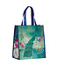 Blessed Blue Peacock Non-Woven Coated Tote Bag - Jeremiah 17:7 | 非織布塗層環保袋 - 耶利米書 17:7